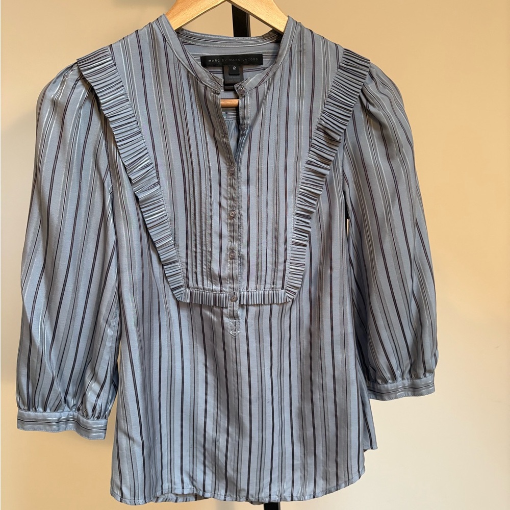 Marc By Marc Jacobs 100% silk top.